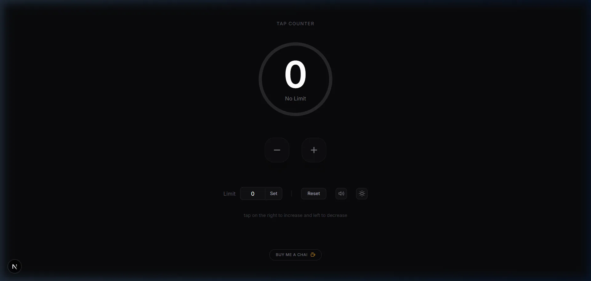 Preview of Tap Counter