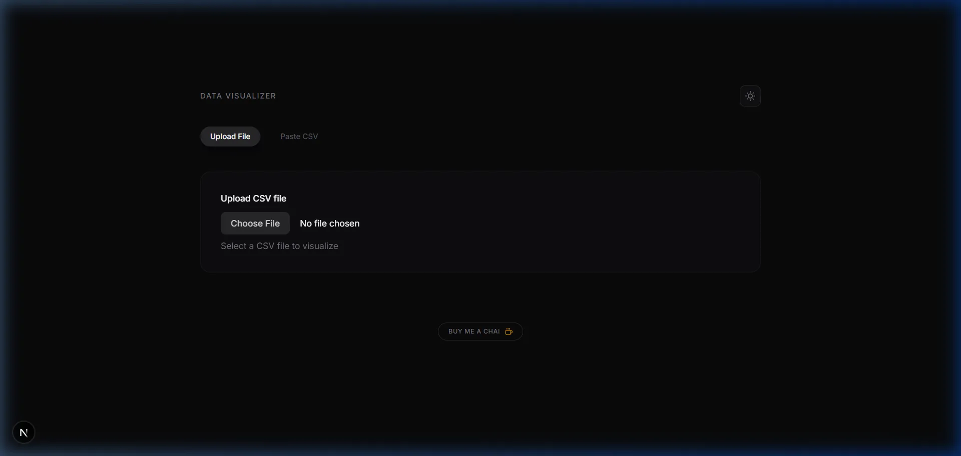 Preview of Data Visualizer